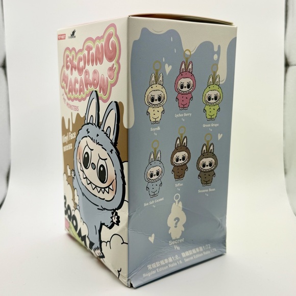 Pop Mart The Monsters Exciting Macaron Labubu Vinyl Face Blind Box - Picture 3 of 8
